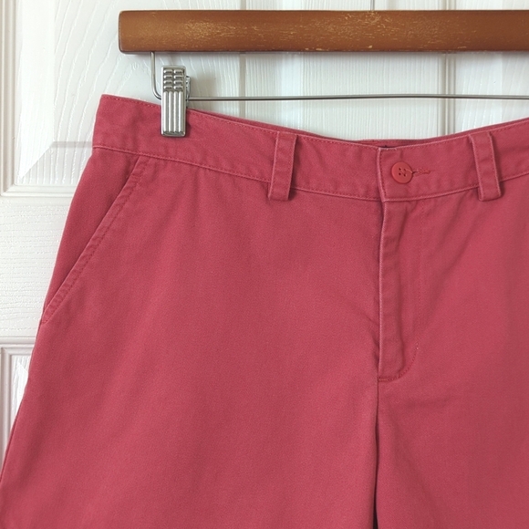 Ralph Lauren Sport Y2K Vintage Mid Rise Relaxed Fit Twill Shorts Faded Red 4 - Picture 5 of 10